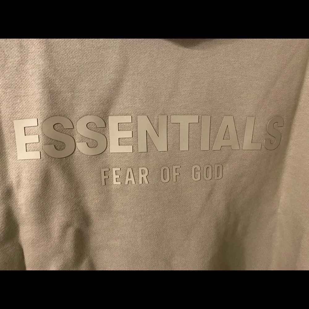 FOG-Fear Of God essentials pullover hoodie pistachio